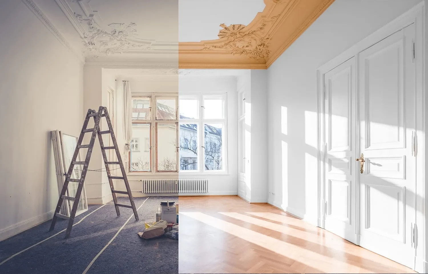 Travaux de aménagement — NEW CONSTRUCTION SARL